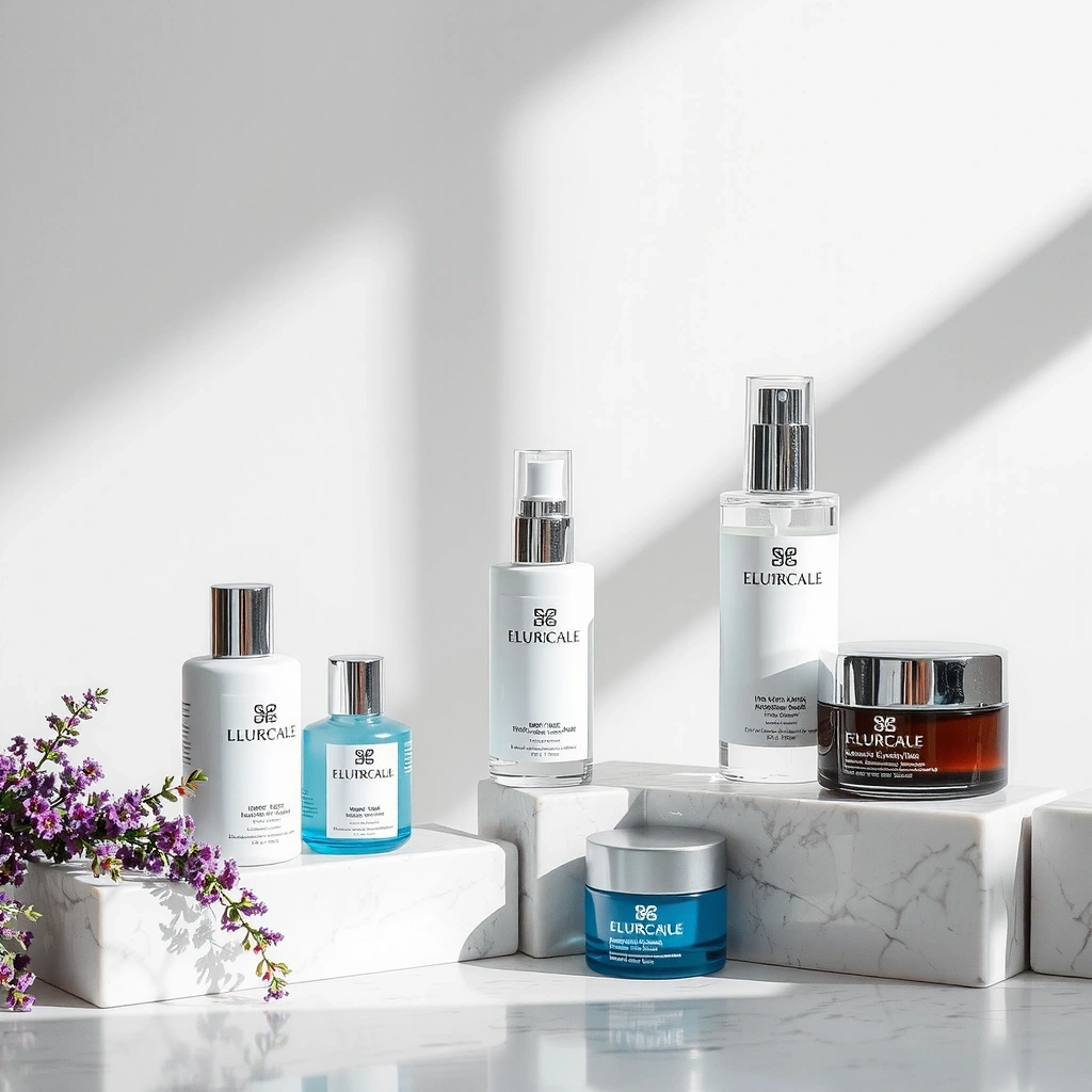 Premium wellness products showcase