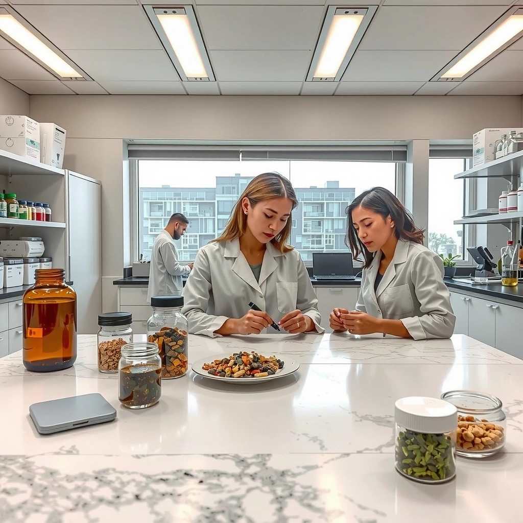 Premium wellness laboratory and ingredients